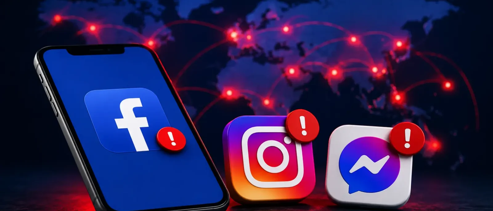 Meta Outage Hits Facebook, Instagram and Messenger Access Issues